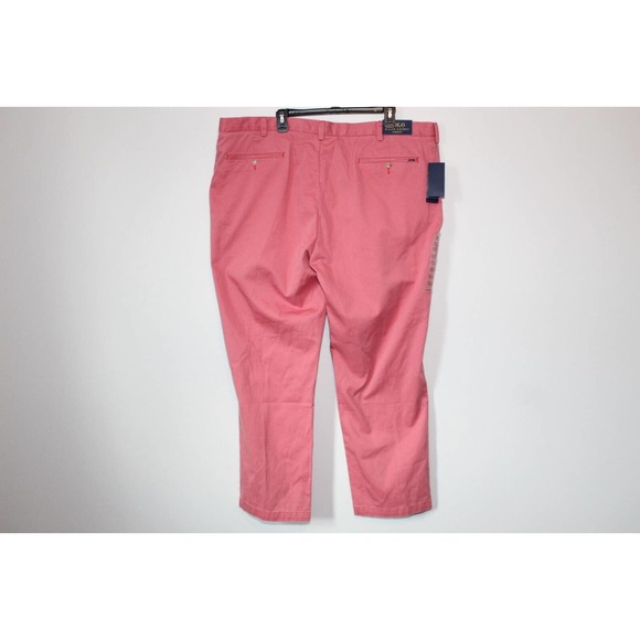 NWT Polo Ralph Lauren Classic Fit Chino Pants Berry Men's Size 46 B x 30 H14459 - Picture 7 of 12